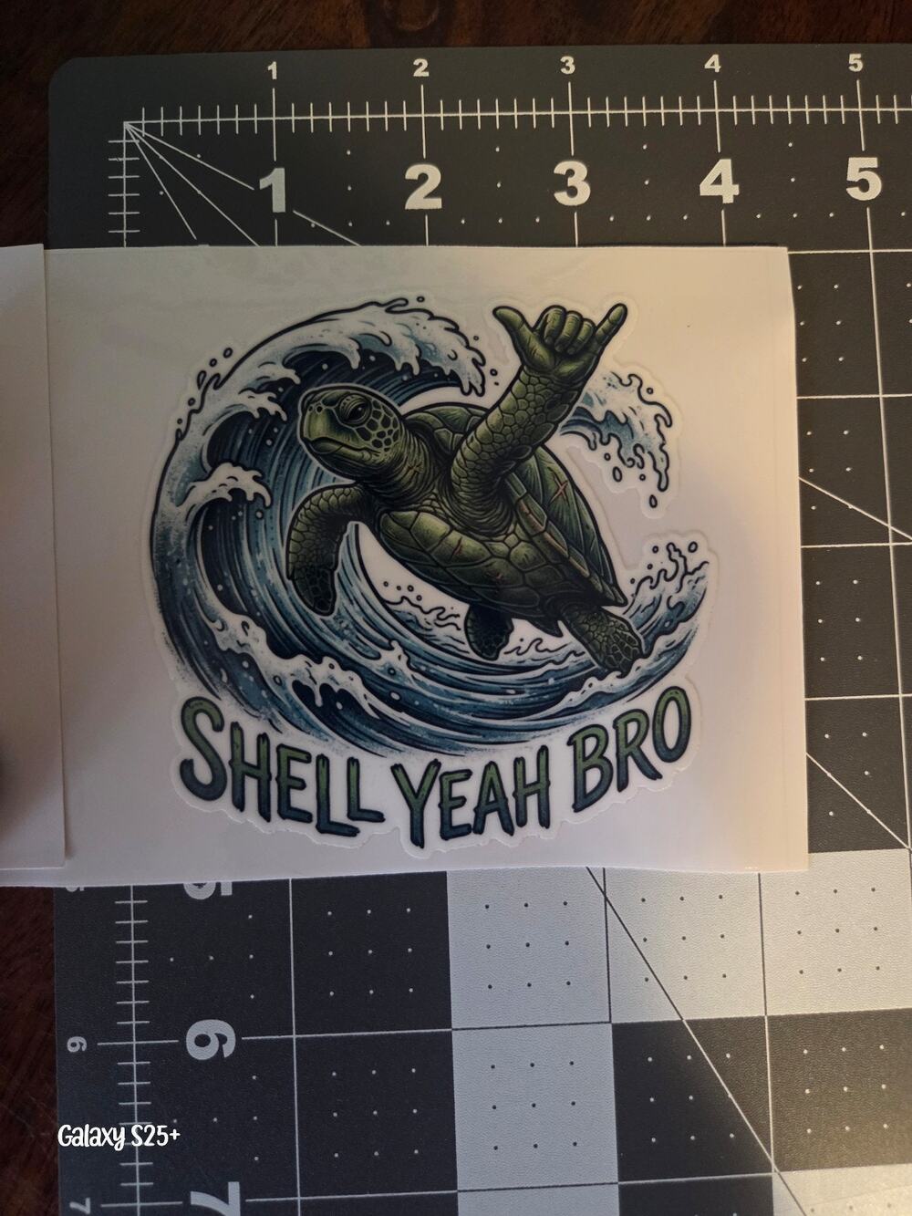 Turtle sticker decal